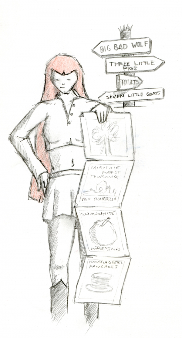 Creation of Guide to the Fairytalestars: Step 5
